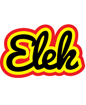 Elek flaming logo