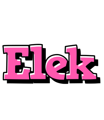 Elek girlish logo