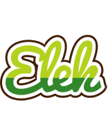 Elek golfing logo