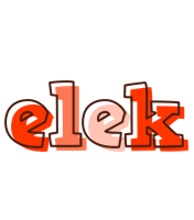 Elek paint logo