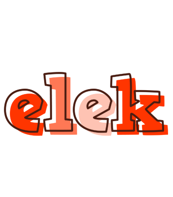 Elek paint logo