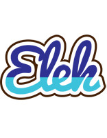 Elek raining logo