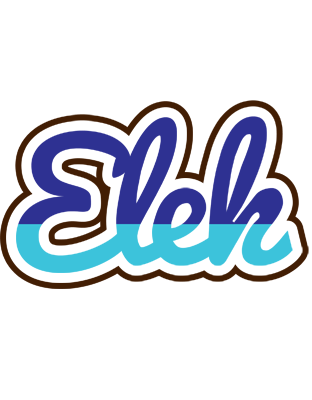 Elek raining logo