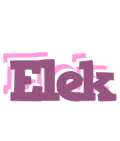 Elek relaxing logo