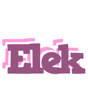 Elek relaxing logo