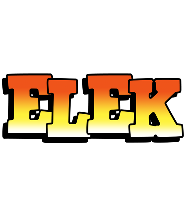 Elek sunset logo