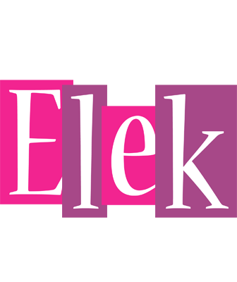 Elek whine logo