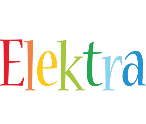 Elektra birthday logo