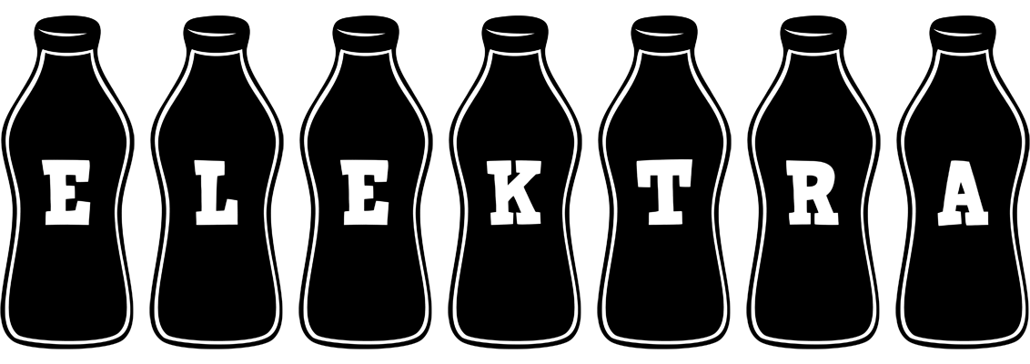 Elektra bottle logo