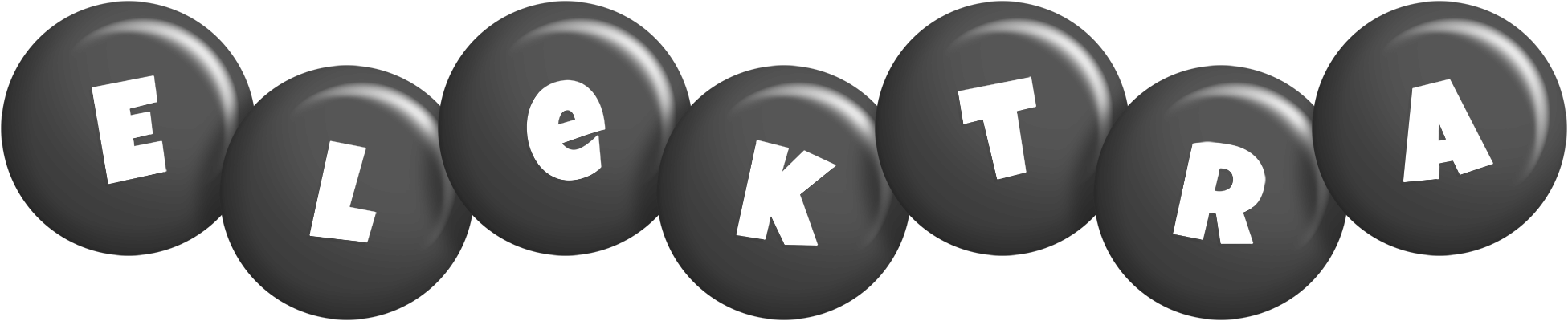 Elektra candy-black logo
