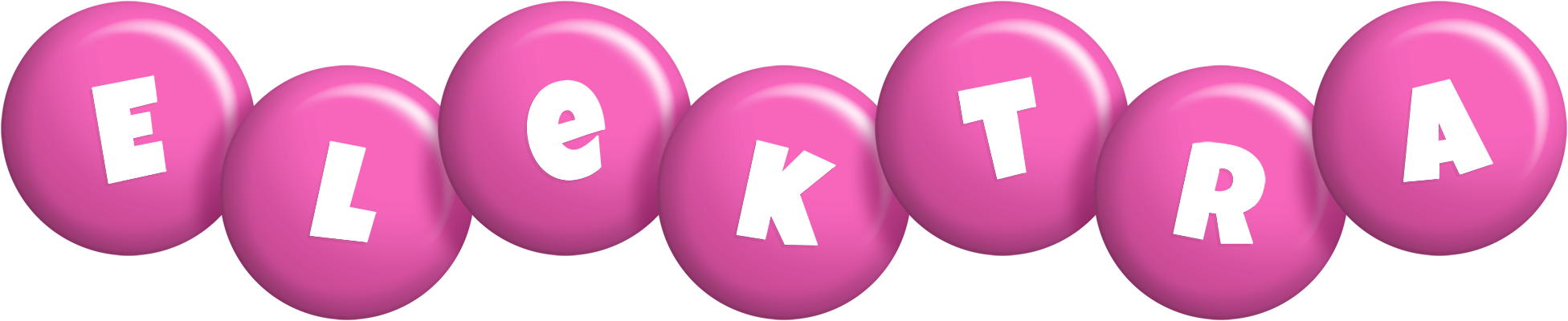 Elektra candy-pink logo