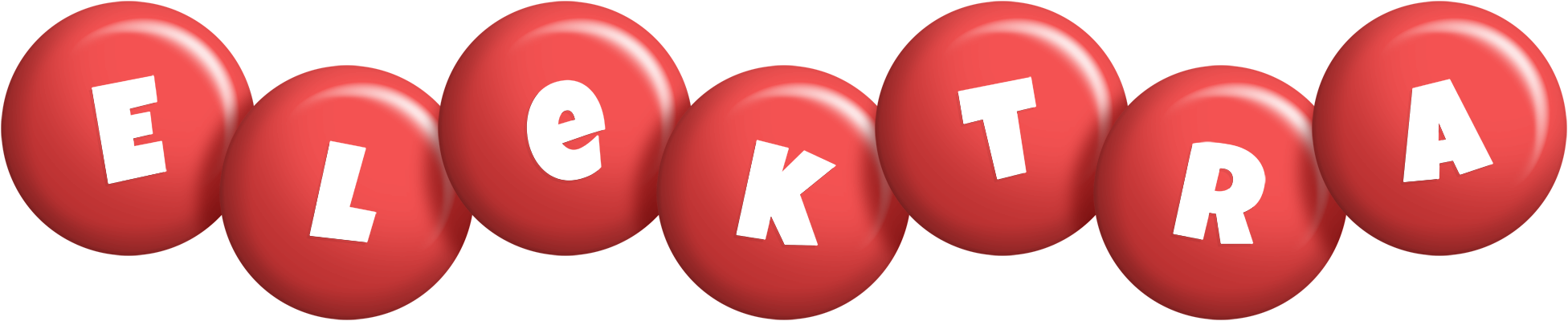 Elektra candy-red logo