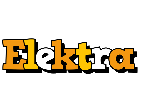 Elektra cartoon logo