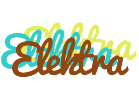 Elektra cupcake logo