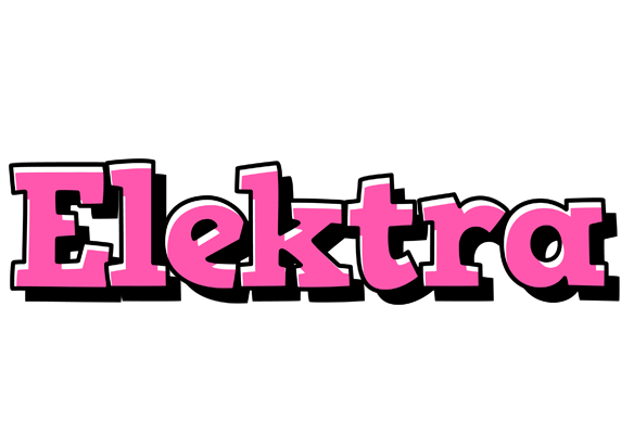 Elektra girlish logo