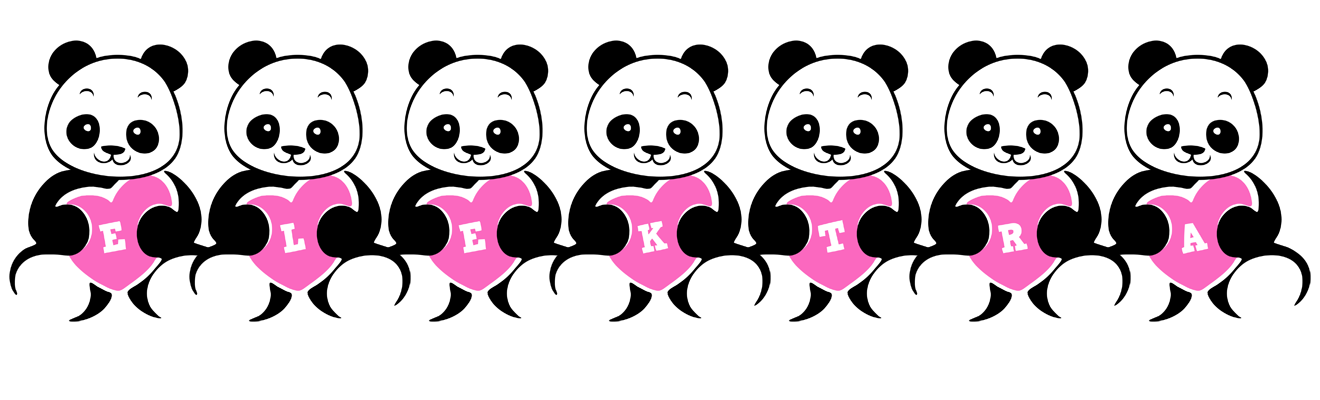 Elektra love-panda logo