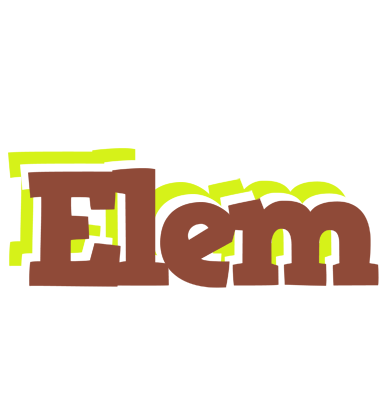 Elem caffeebar logo