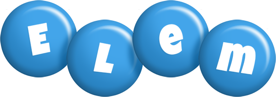 Elem candy-blue logo