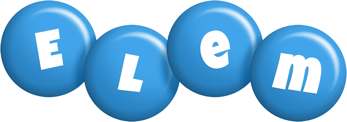 Elem candy-blue logo