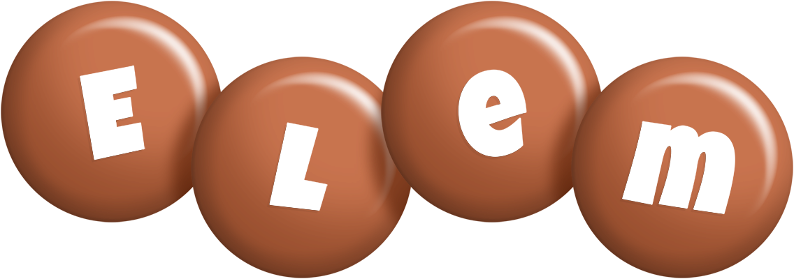 Elem candy-brown logo