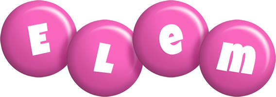 Elem candy-pink logo