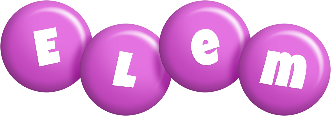 Elem candy-purple logo