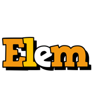 Elem cartoon logo