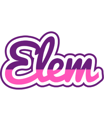 Elem cheerful logo