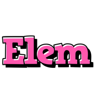 Elem girlish logo