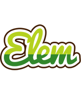 Elem golfing logo