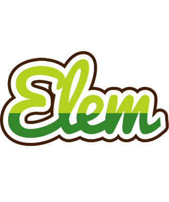 Elem golfing logo