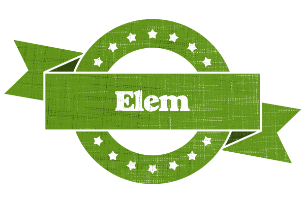Elem natural logo