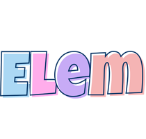 Elem pastel logo