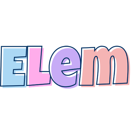 Elem pastel logo