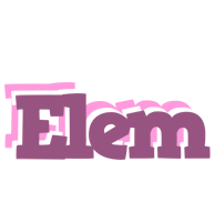 Elem relaxing logo