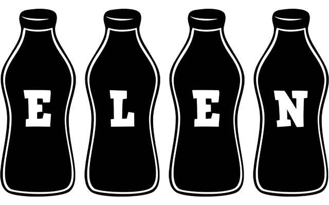 Elen bottle logo