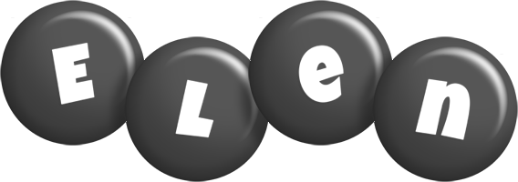 Elen candy-black logo