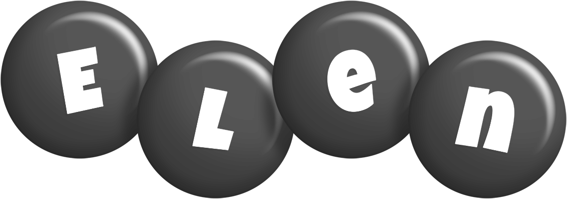 Elen candy-black logo
