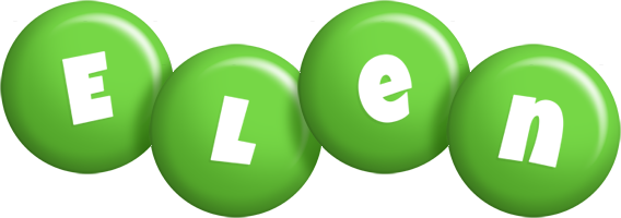 Elen candy-green logo