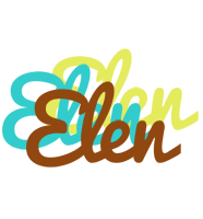 Elen cupcake logo