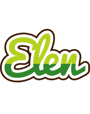 Elen golfing logo