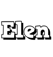 Elen snowing logo
