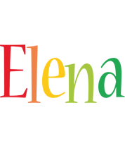 Elena birthday logo