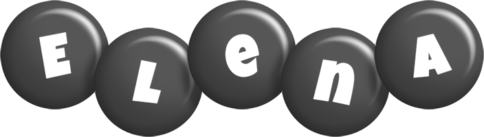 Elena candy-black logo