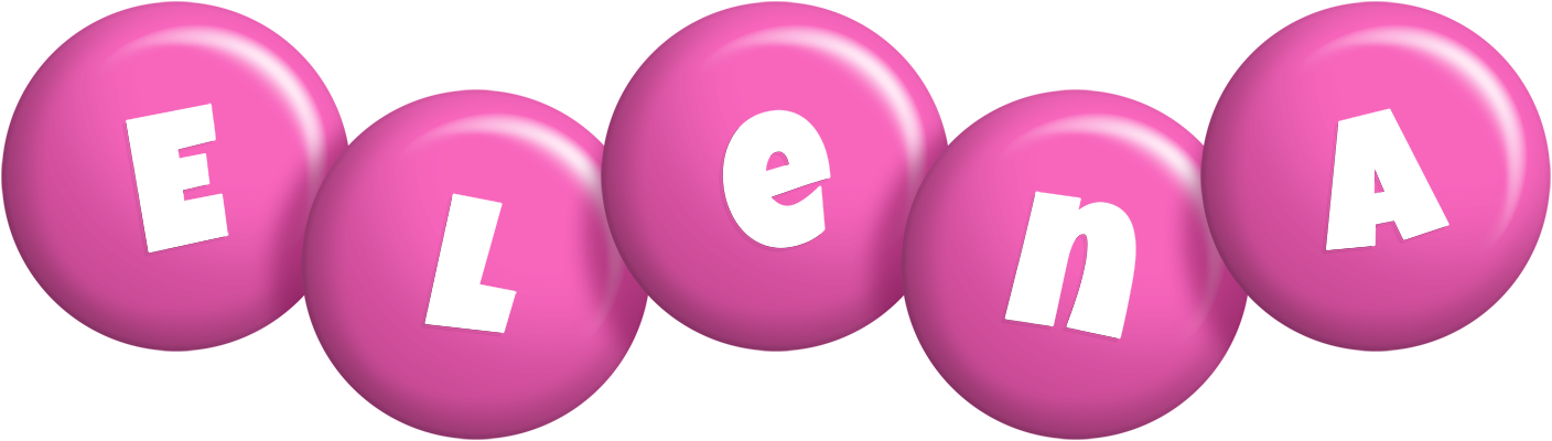 Elena candy-pink logo