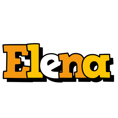 Elena cartoon logo