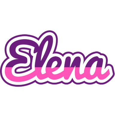 Elena cheerful logo
