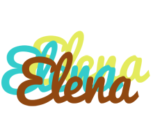 Elena cupcake logo