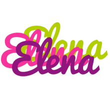 Elena flowers logo