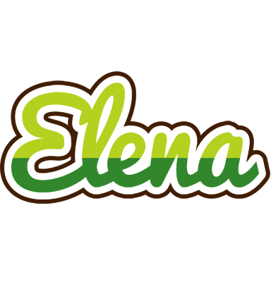 Elena golfing logo